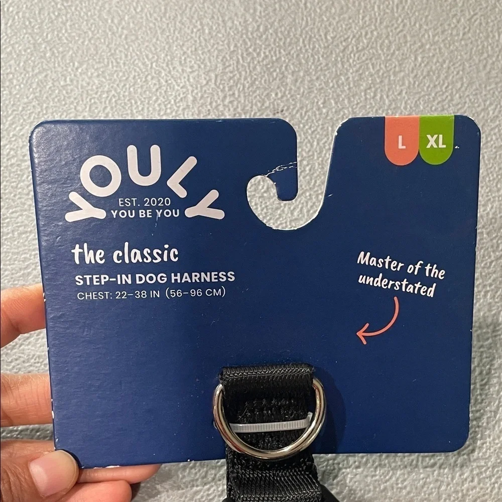 Youly Black Dog Harness
